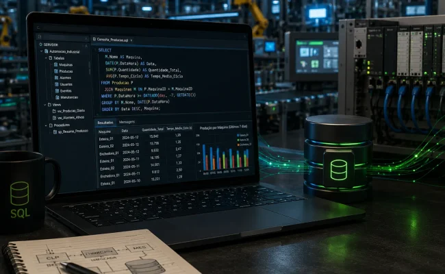 Banco de Dados para Automação Industrial