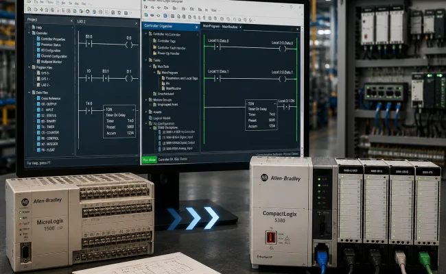 CLP ROCKWELL – Migração MicroLogix 1500 para CompactLogix