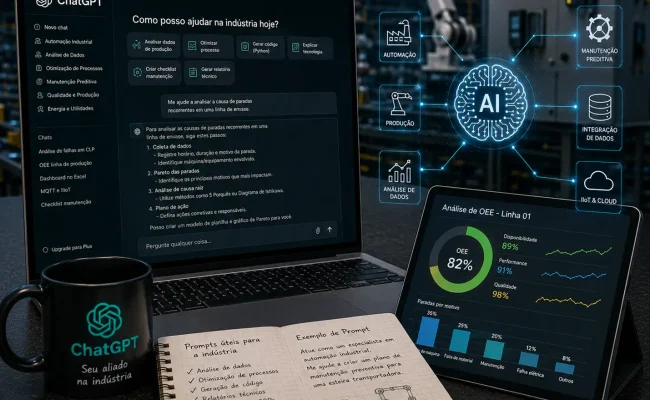 IA Aplicado à Área INDUSTRIAL - Dominando o ChatGPT
