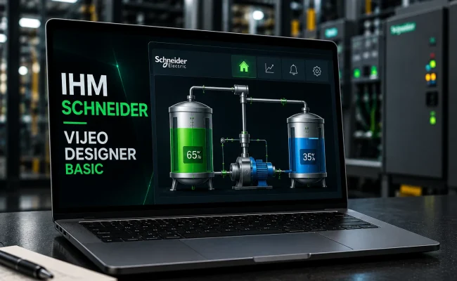 ihm configuracao e designer ihm schneider