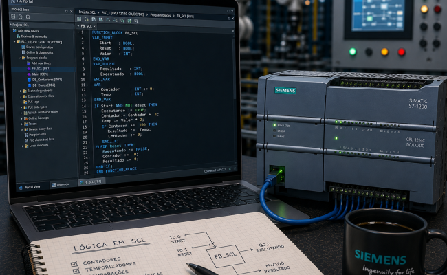 Programação com Linguagem SCL - SIEMENS