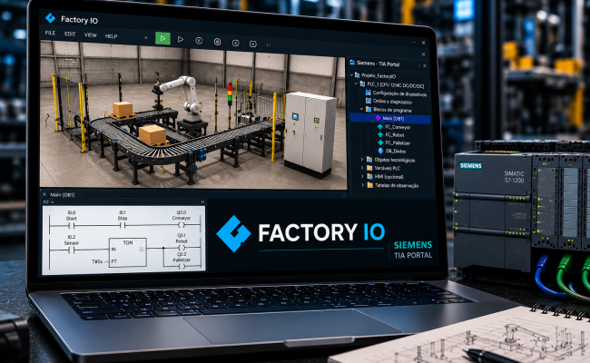 Projetos FACTORY IO - SIEMENS TIA PORTAL