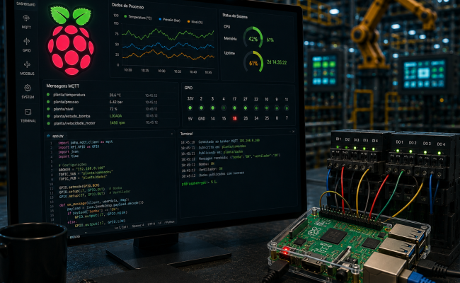 Raspberry PI para Automação Industrial